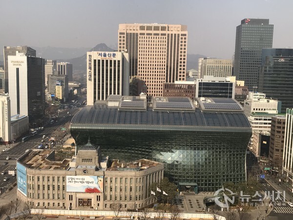 서울시청 전경