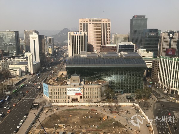 서울시청 전경