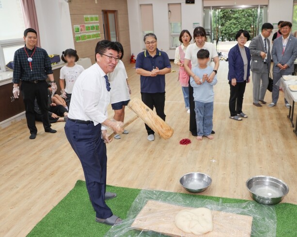 윤건영 충북교육감, 현양원 아이들과 ...