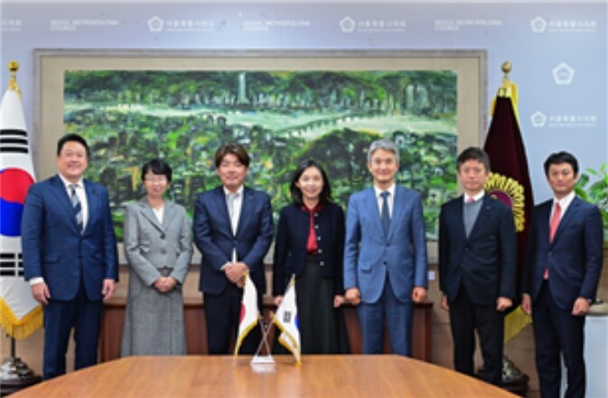서울시의회 최호정 의장, 도쿄도의회 ...