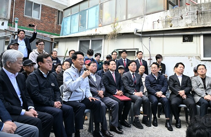 서울시 오세훈 시장, 24일 노원구 ...