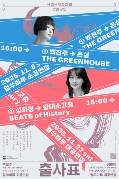 국가유산청, 사라진 춤을 깨우다 성화...