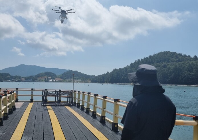 국토교통부, K-드론배송 지역 주민 ...