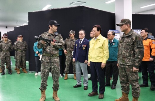 경남도, 김해 과학화 예비군훈련장서 ...