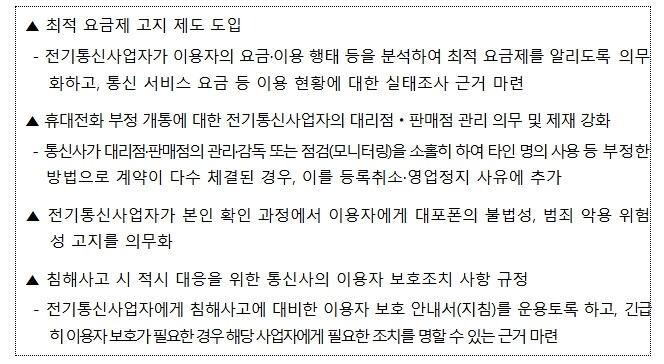 과학기술정보통신부, 이용자는 내게 꼭...
