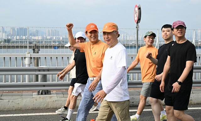 오세훈 서울시장, 2일 광진교에서 열...
