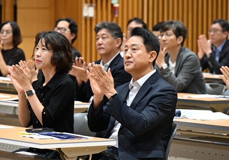 서울시 오세훈 시장, 세계 인재 모이...